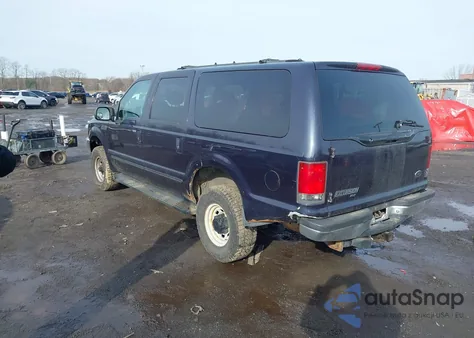 2000 Ford Excursion Xlt from USA, damaged, VIN 1FMNU41SXYED11933